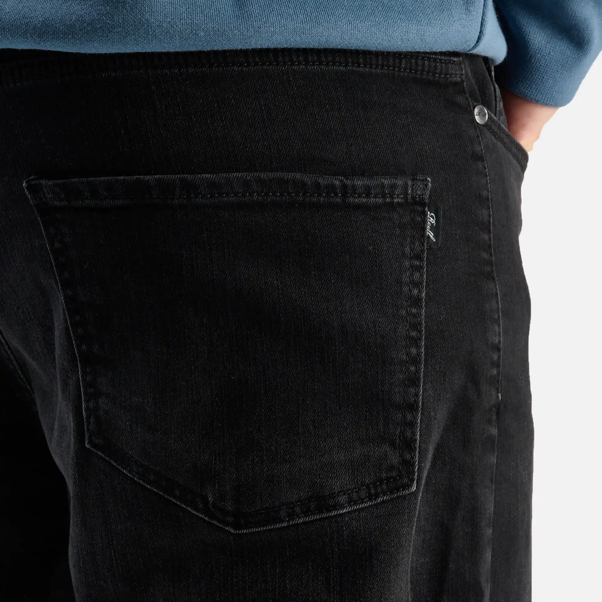 Reell Jeans Rave Tapered Fit Jeans Black Wash